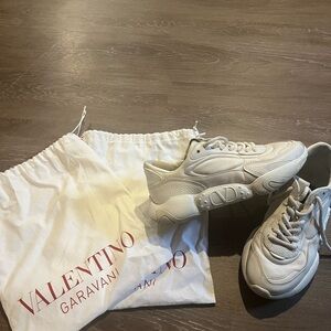 Valentino Garavani Cream Sneakers